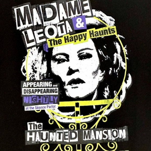 Haunted Mansion Madame Leota Seance Shirt with lace trim ~ Disney Parks - Picture 2 of 6